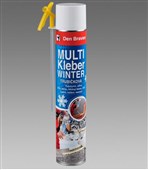 DEN BRAVEN Multi Kleber - žlutá trubičková lepící pěna 825ml - WINTER